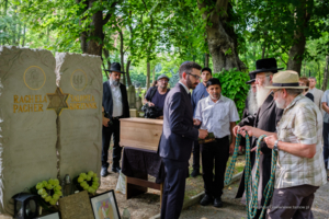 Cmentarz Żydowski - pogrzeb ofiar Holokaustu, Salomei Korzennik i Racheli Pacher - cz. 2